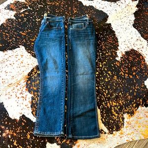 2- 34x34 Men’s Wranglers 20x